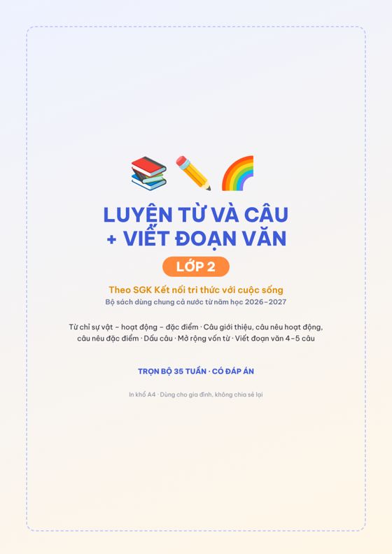 Bìa bộ lớp 2